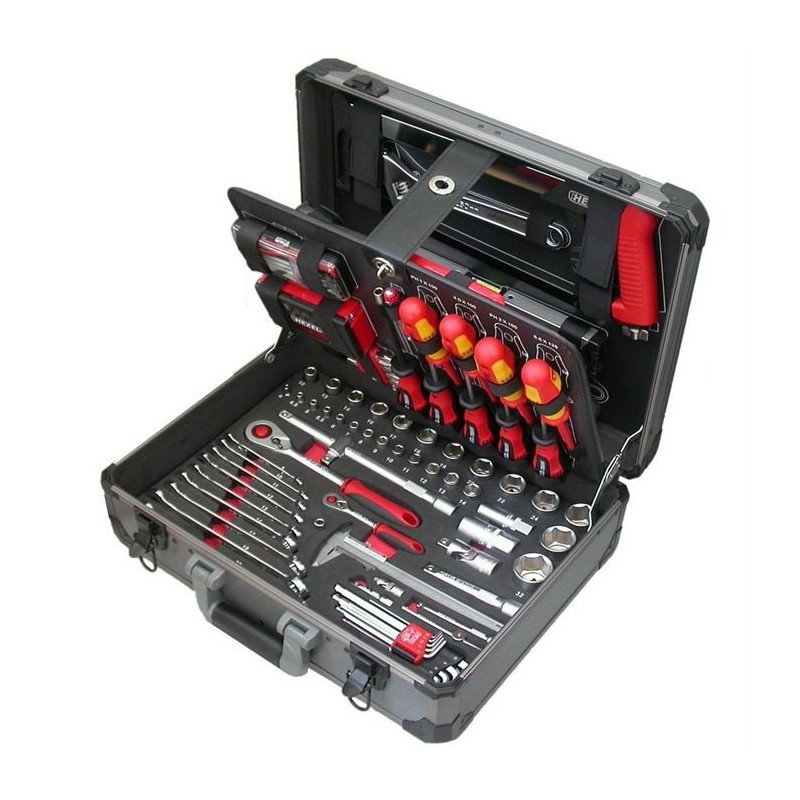 MALETTE D'OUTILLAGE 131 PIECES GEADIS MALETTE D'OUTILLAGE 131 PIECES GEADIS